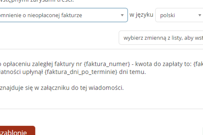 Dodaliśmy nowe szablony wiadomości